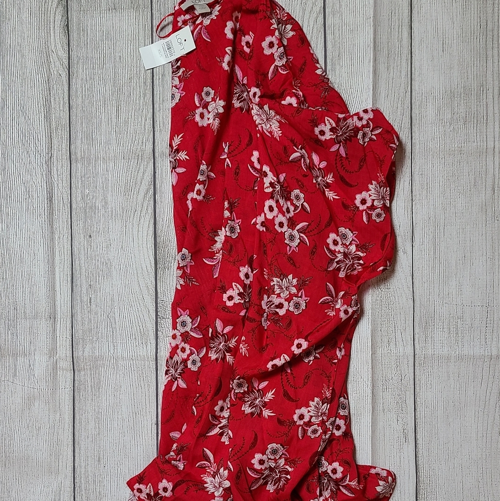 *NWT*.Loft. Red Tunic